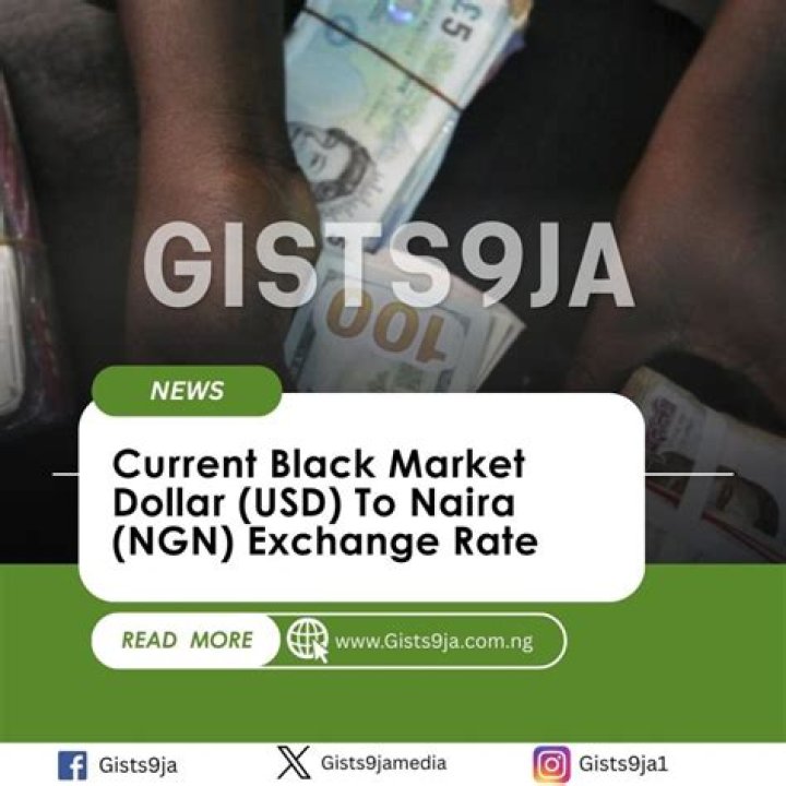 Black Market Exchange Rates: Naira To Dollar Today