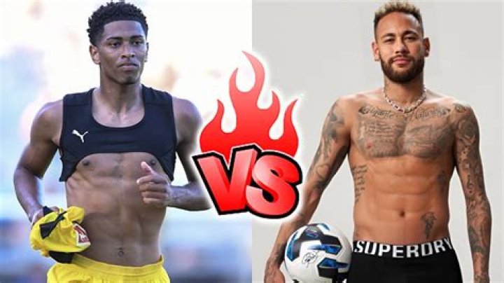 Two Football Superstars: Neymar And Jude Bellingham