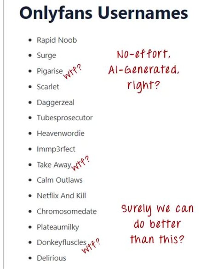 Unleash Your Creativity: Find The Perfect OnlyFans Username Ideas