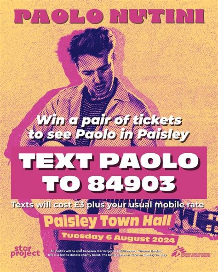 Paulo Nutini's Better Half: An Insight Into His Wife's Identity