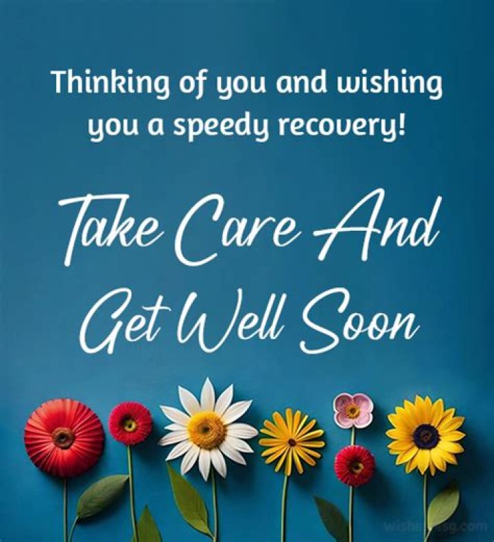 Speedy Recovery Wishes: Expressing Warmth And Support