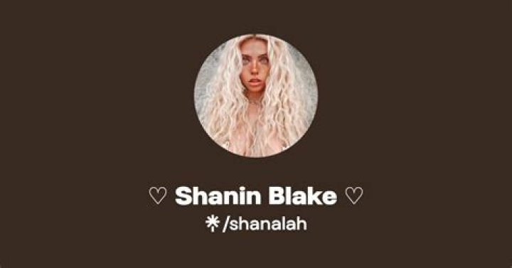 Shanin Blake's Exclusive Content Leaked On OnlyFans: Uncover The Scandal
