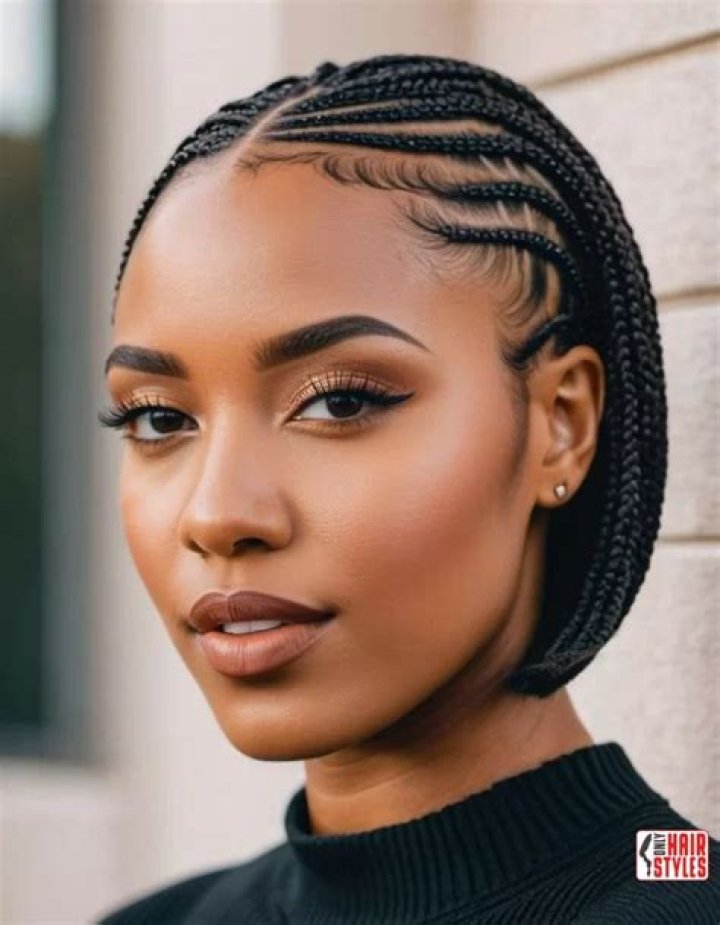 Elevate Your Style: Short Hair, Braided Perfection