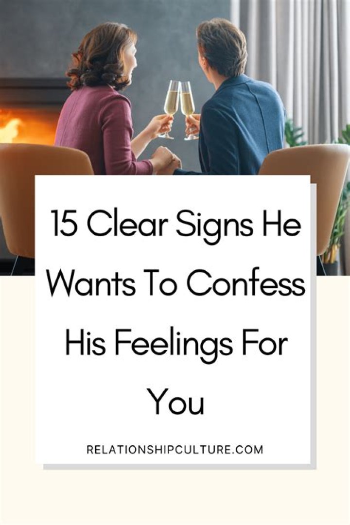 Unmissable Signs He's Dying To Confess His Love