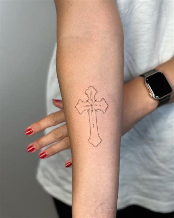 Discover The Essence Of Faith With Simple Christian Tattoos
