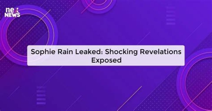 Sophia Rain Leaked: Exclusive Content And Behind-the-Scenes Revelations