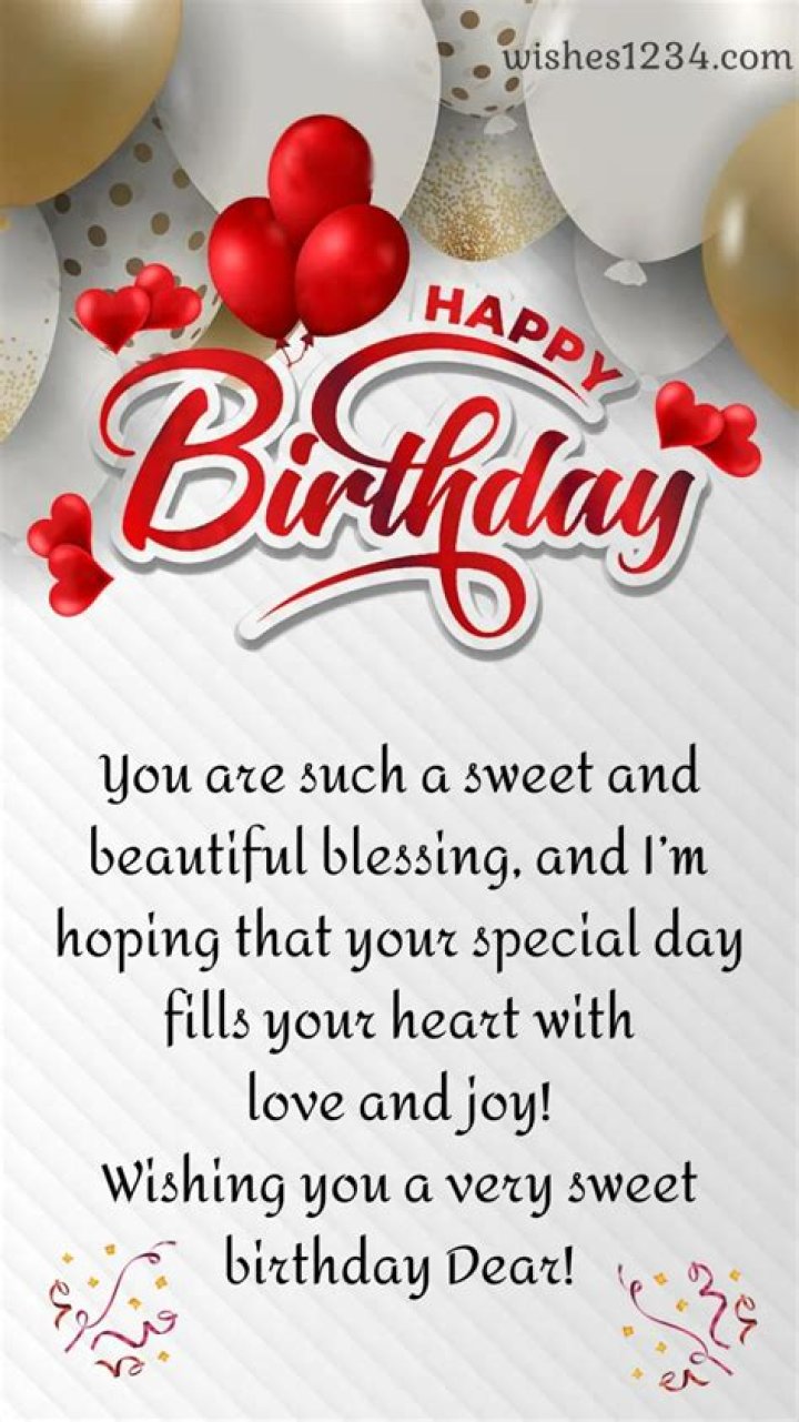 Sweet And Inspiring Birthday Greetings To Express Your Love