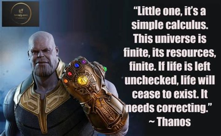 Thanos' Legendary Wisdom: Epic Quotes For Life And Death