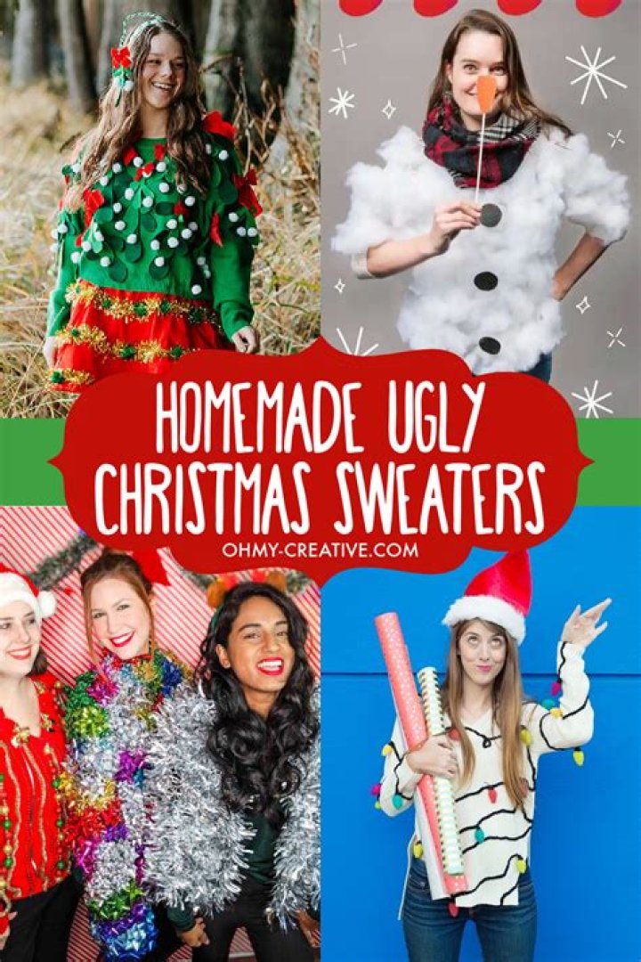 Creative Ugly Christmas Sweater Ideas For A Festive Family Celebration