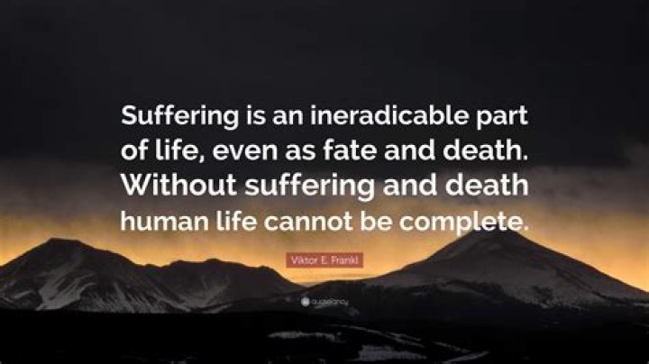 Viktor Frankl: The Meaning Of Suffering And Beyond