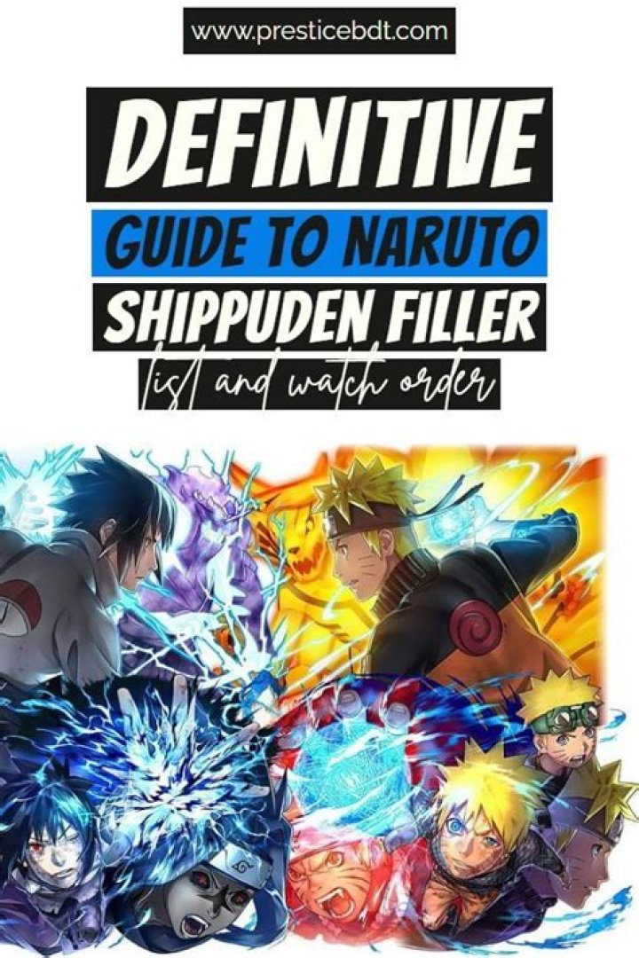 Discover The Naruto Fillers: Essential Guide To Canon And Non-Canon Episodes