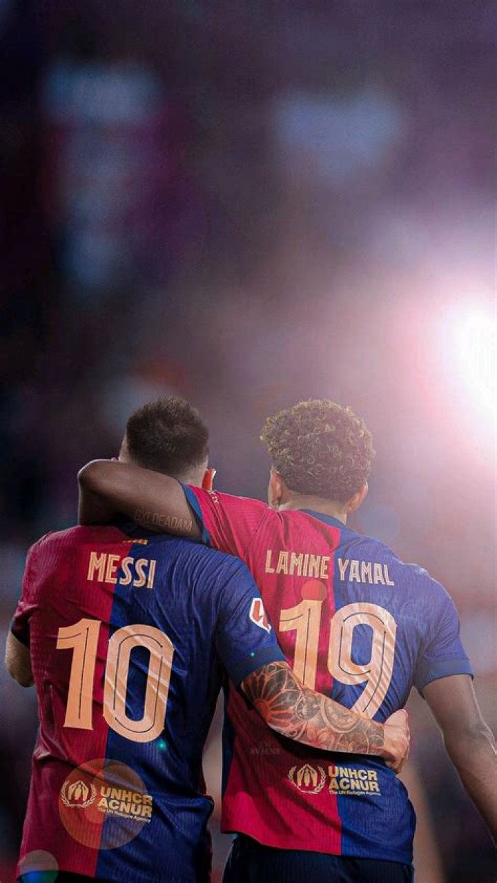 The Ultimate Connection: Iconic Photo Of Yama And Messi