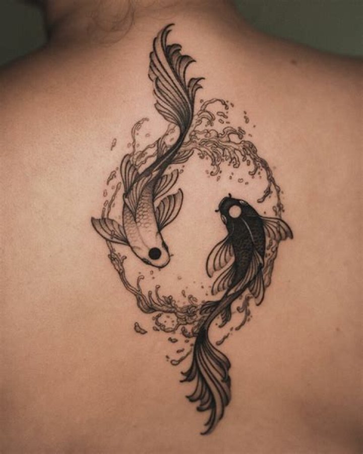 Exclusive Yin And Yang Koi Fish Tattoo Designs And Meanings