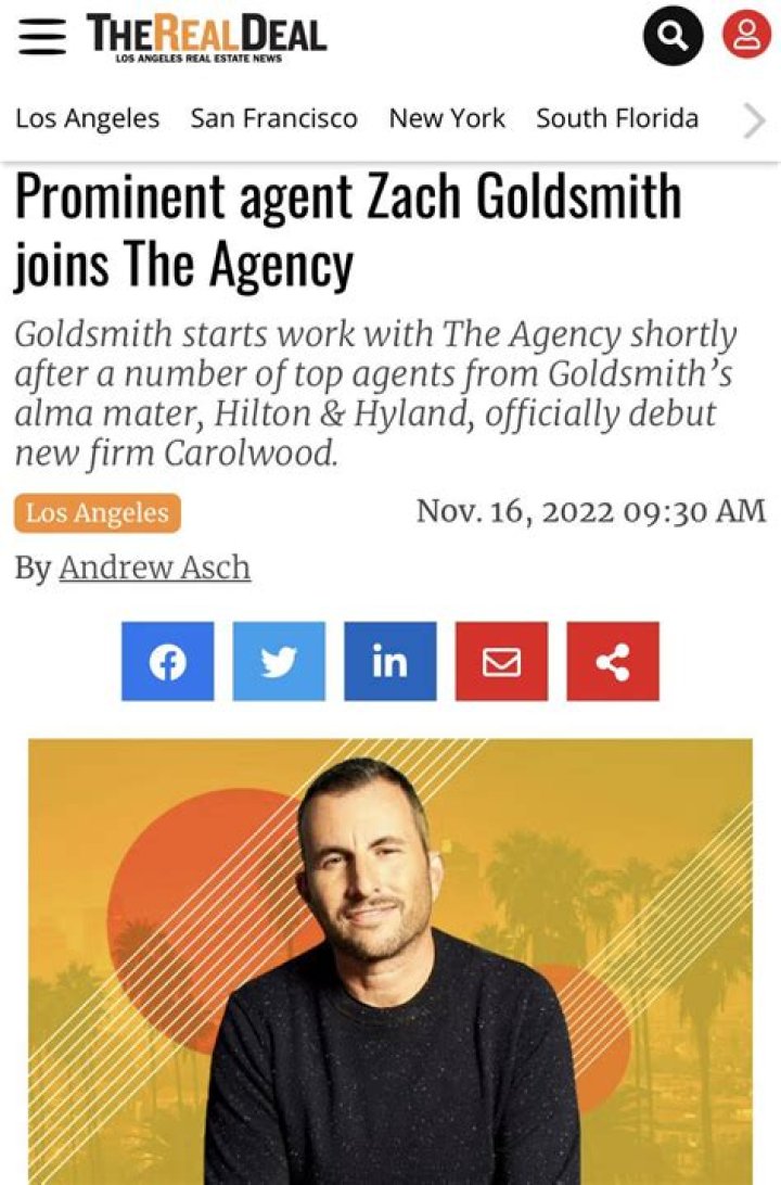 Zach Goldsmith: Your Trusted Partner In Real Estate